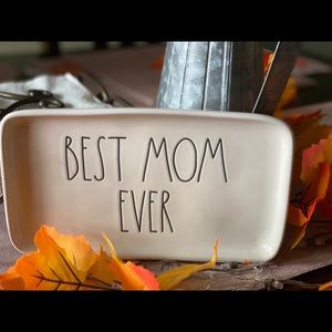 Rae Dunn Best Mom Ever Tray